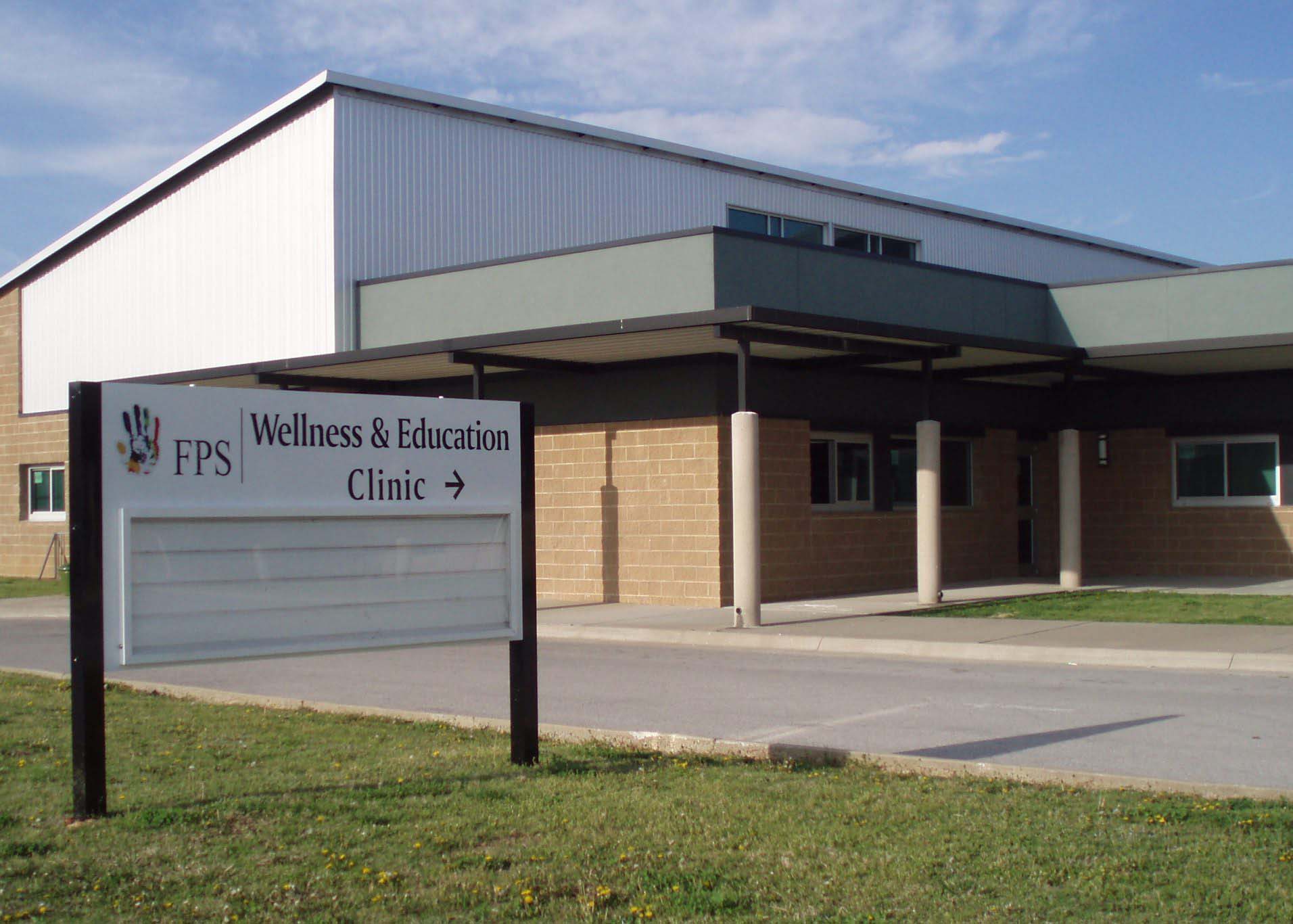Wellness & Education Clinic at Owl Creek building