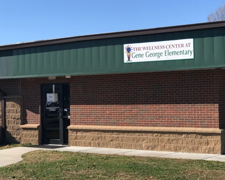 George Elementary Wellness Center entrance
