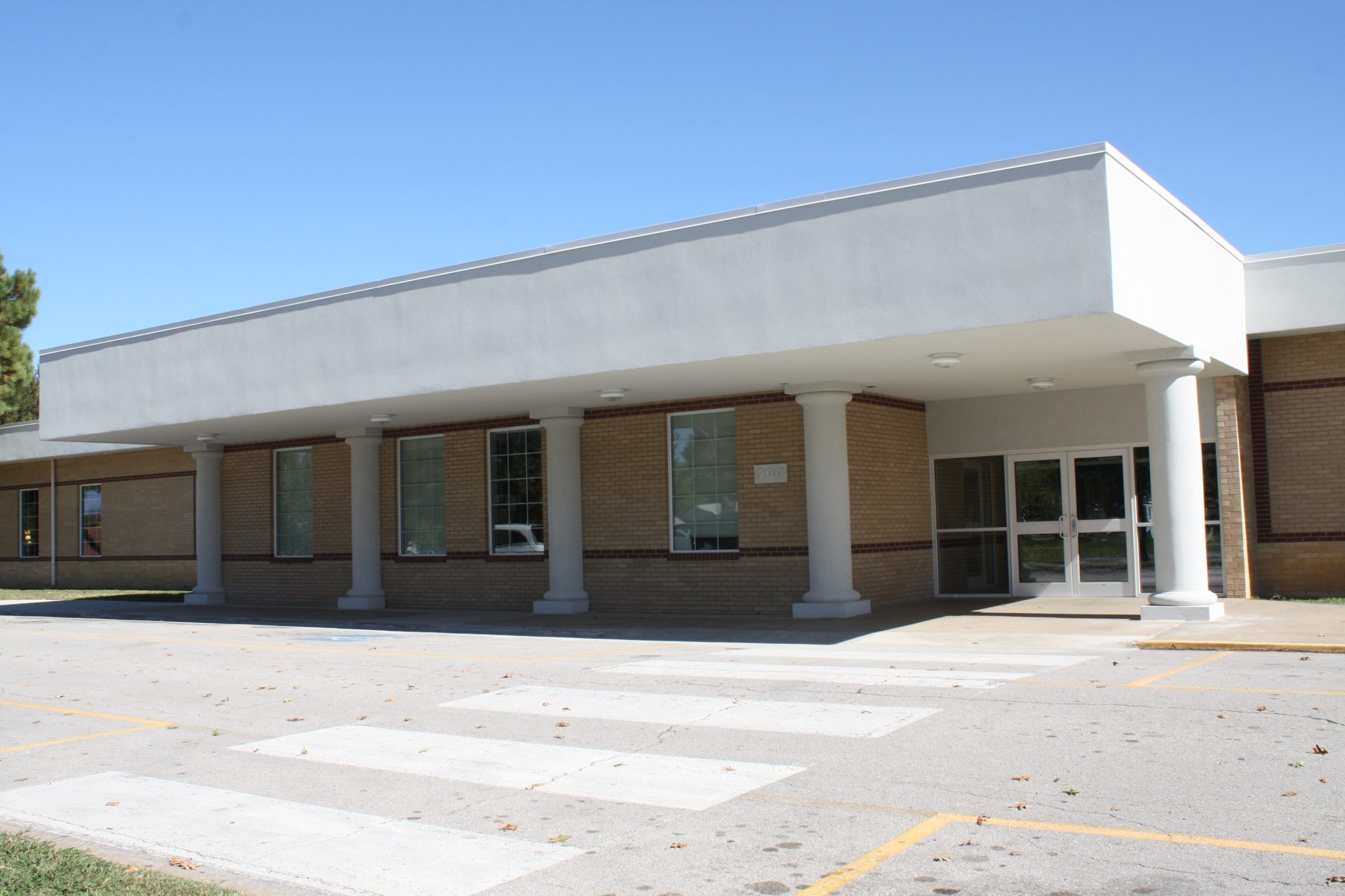 Jones Elementary Wellness Center entrance